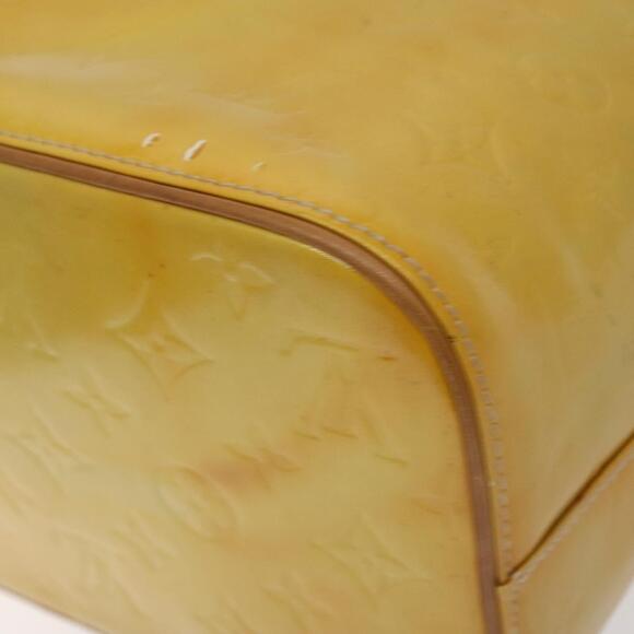 LOUIS VUITTON Monogram Vernis Houston Hand Bag Gris M91053 - Picture 15 of 16